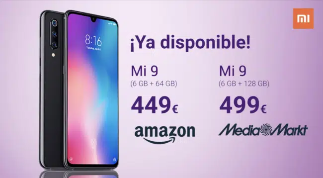 MI 9 AMAZON