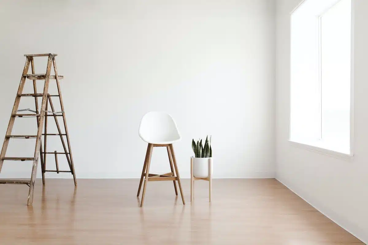 mur blanc